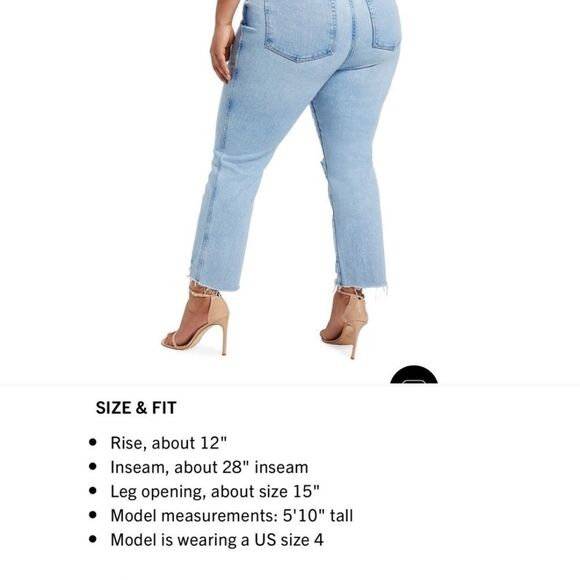 Good American Good Curve Straight Stretch - Picture 8 of 10